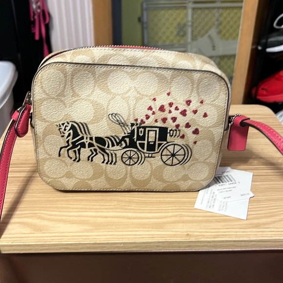 Coach Handbags - New with tags .Sm over the shoulder coach handbag